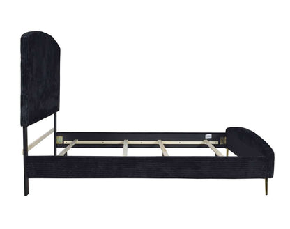 New Classic Furniture - Kailani Black - 6/6 Ek Bed - 00-4378K-100 veiw 4