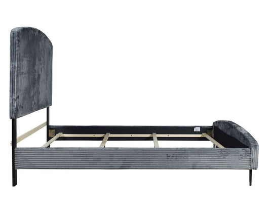 New Classic Furniture - Kailani Gray  - 5/0 Queen Bed - 00-4378G-300 veiw 2