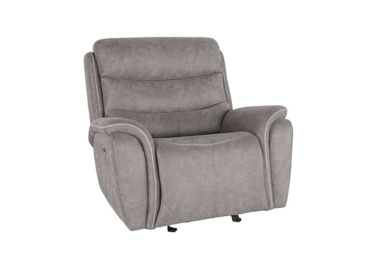New Classic Furniture - Kamari Glider Recliner W/Pwr Hr & Fr-Gray - U092-13P2-GRY veiw 1