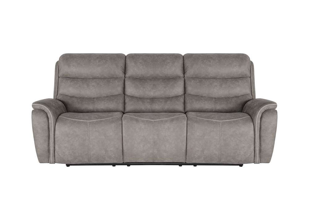 New Classic Furniture - Kamari  Sofa W/Dual Recliner-Gray - U092-30-GRY veiw 5