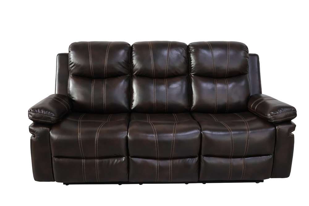 New Classic Furniture - Kellen  Sofa W/ Drop Down Tray & Pwr Fr-Brown - U6023-30P1-BRN veiw 5