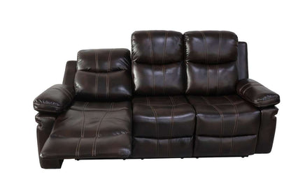 New Classic Furniture - Kellen  Sofa W/ Drop Down Tray & Pwr Fr-Brown - U6023-30P1-BRN veiw 6