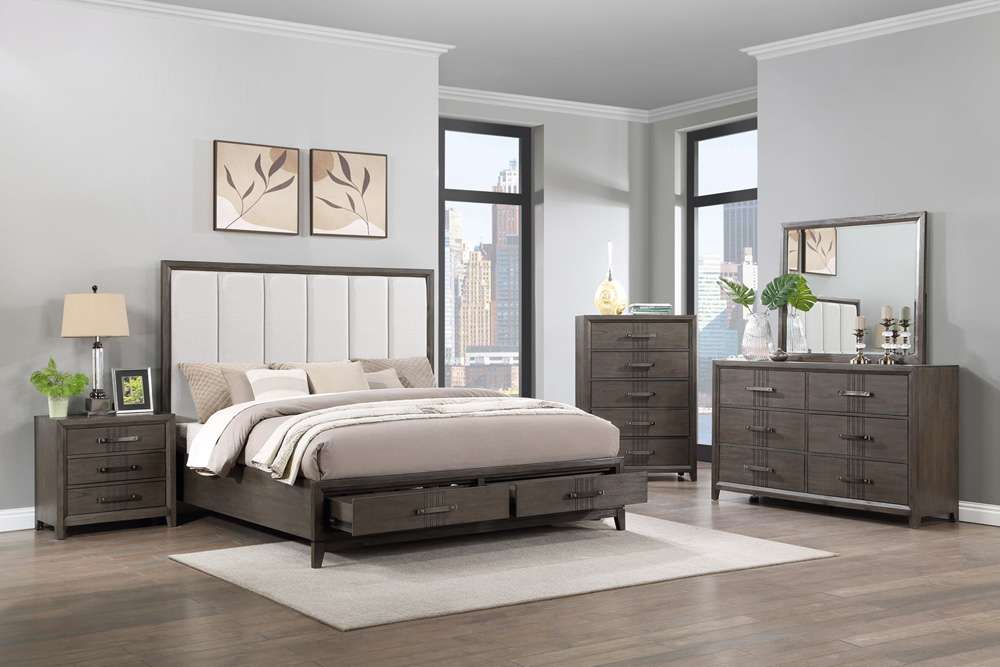 New Classic Furniture - Landon Chest-Walnut - B6001-070 veiw 2