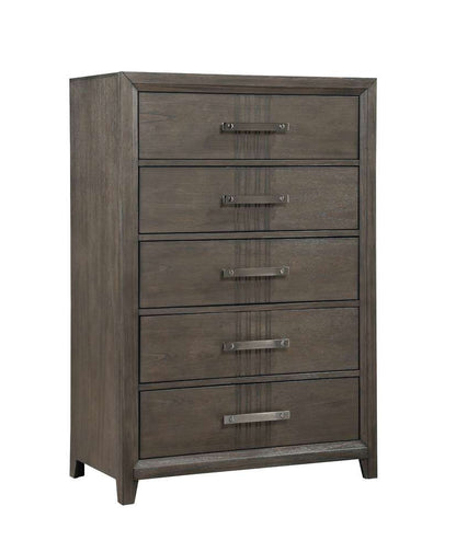 New Classic Furniture - Landon Chest-Walnut - B6001-070 veiw 3
