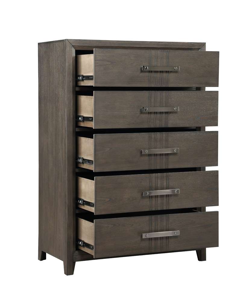 New Classic Furniture - Landon Chest-Walnut - B6001-070 veiw 6