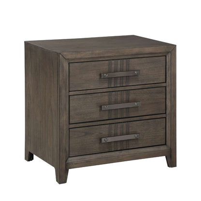 New Classic Furniture - Landon Nightstand-Walnut - B6001-040 veiw 2