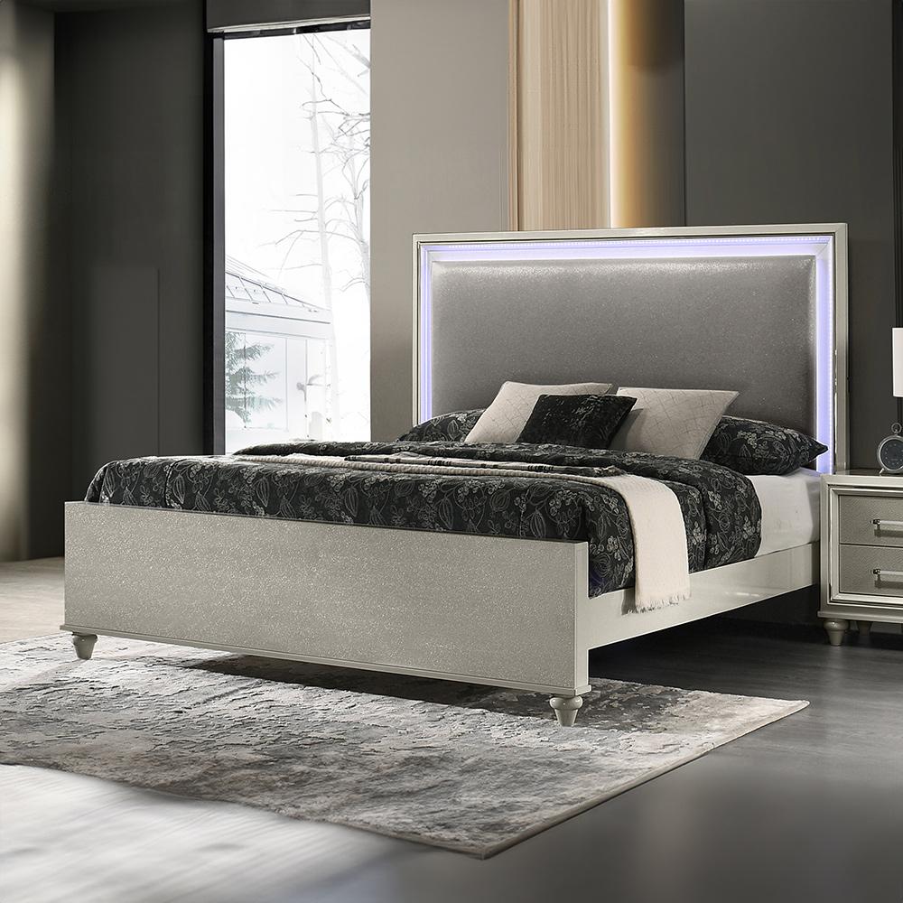 New Classic Furniture - Lumina - 5/0 Queen 5Pcs Set (B/Dr/Mr/2Ns) - 00-2210-35N veiw 2