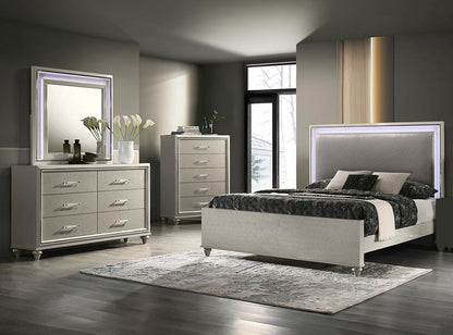 New Classic Furniture - Lumina - 6/0 California King 4Pcs Set (B/Dr/Mr/ Ch) - 00-2210-24C veiw 1