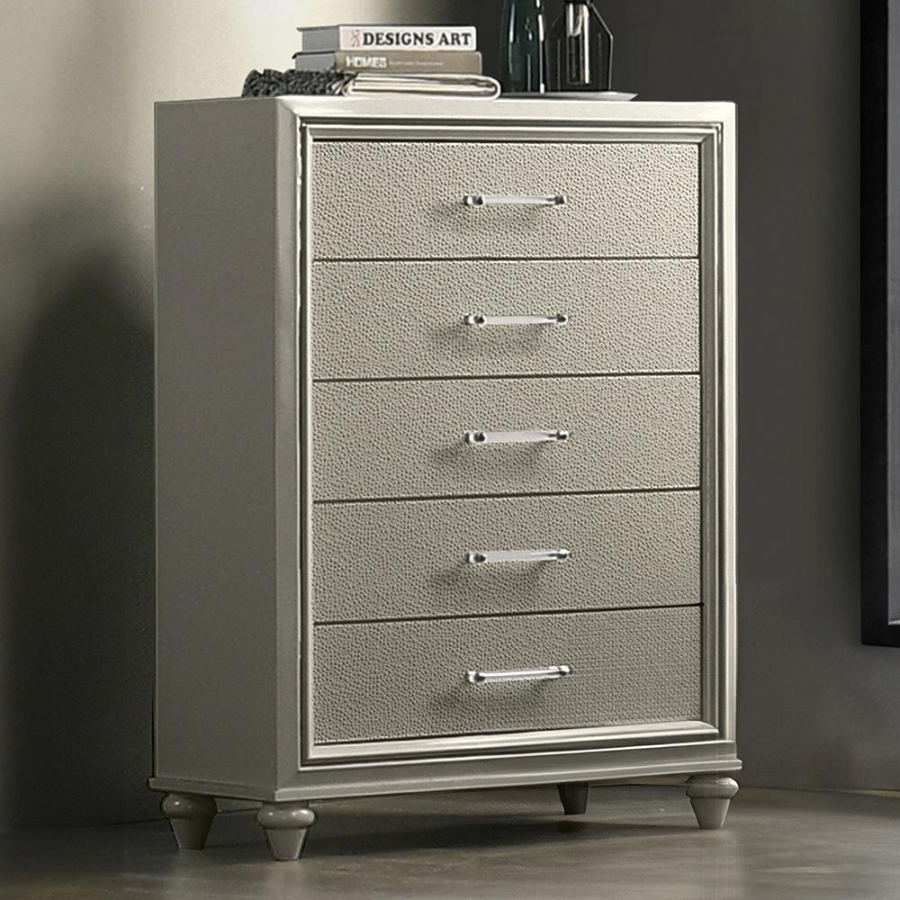 New Classic Furniture - Lumina Chest - Silver - B2210-070 view 1
