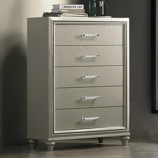 New Classic Furniture - Lumina Chest - Silver - B2210-070 veiw 1