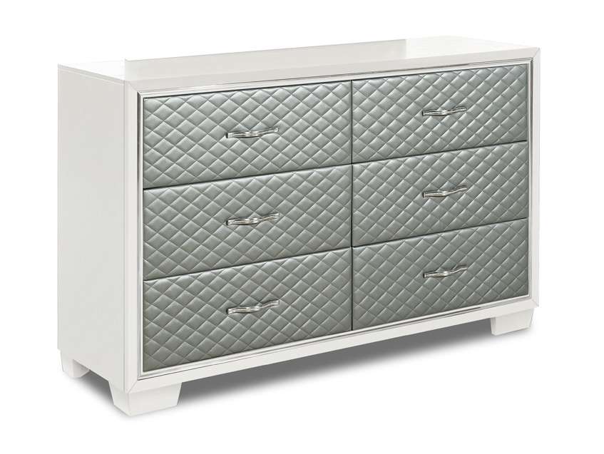 New Classic Furniture - Luxor Dresser-White - B2025W-050 veiw 1
