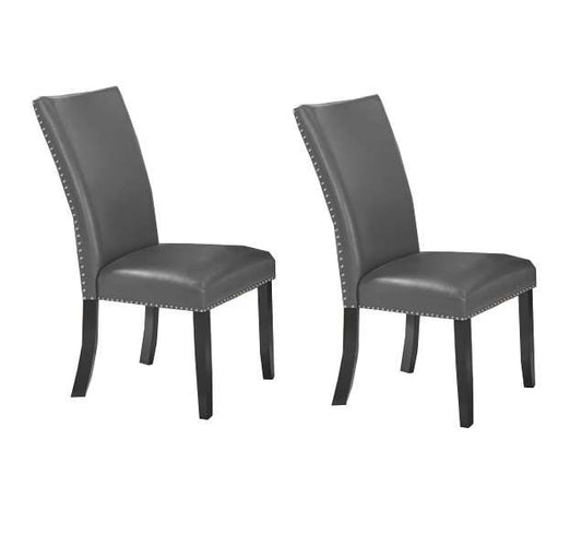 New Classic Furniture - Lyra Dining Chair (Set of 2)-Gray - D3765-20 veiw 1
