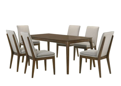 New Classic Furniture - Maggie Dining Table-Walnut - D7185B-10 veiw 7