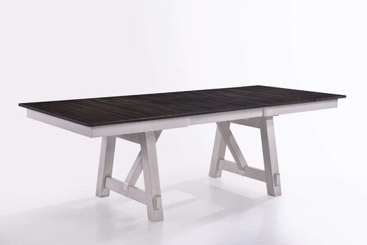 New Classic Furniture - Maisie Dining Table Top & Base - 40-1903-DT veiw 1
