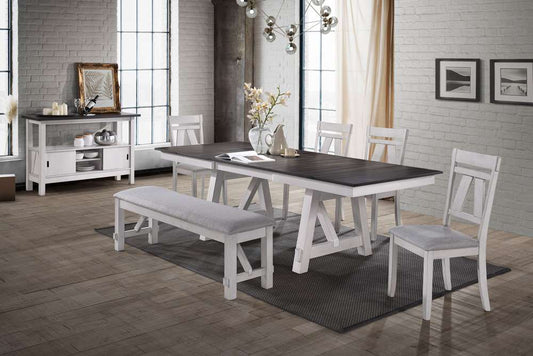 New Classic Furniture - Maisie Dining Table Top & Base - 40-1903-DT veiw 2