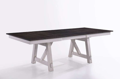 New Classic Furniture - Maisie Dining Table Top & Base - 40-1903-DT veiw 3