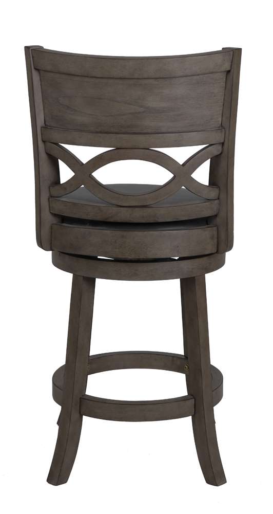 New Classic Furniture - Manchester 24in Counter Stool-Ant Gray With Pu Seat - S1128-CS-PG veiw 2