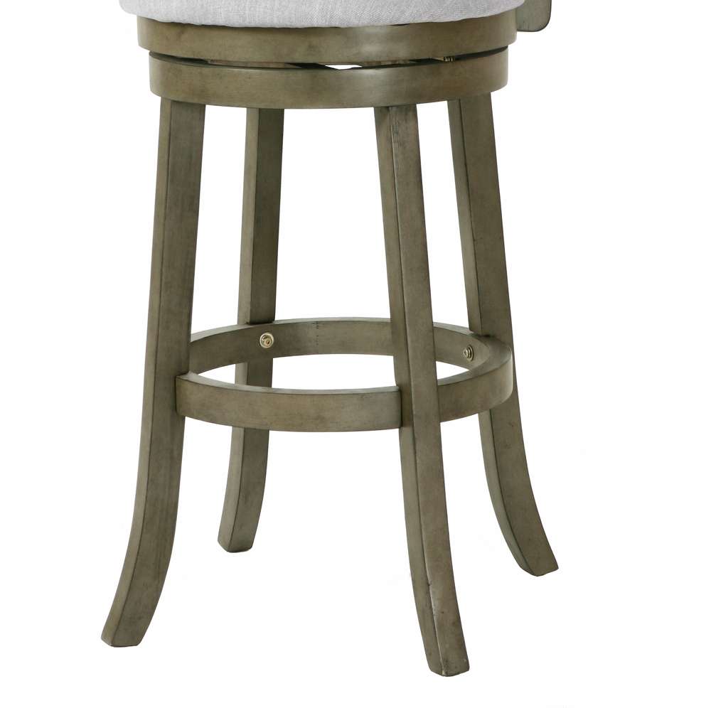 New Classic Furniture - Manchester 29in Bar Stool-Ant Gray With Fabric Seat - S1128-BS-FG veiw 4