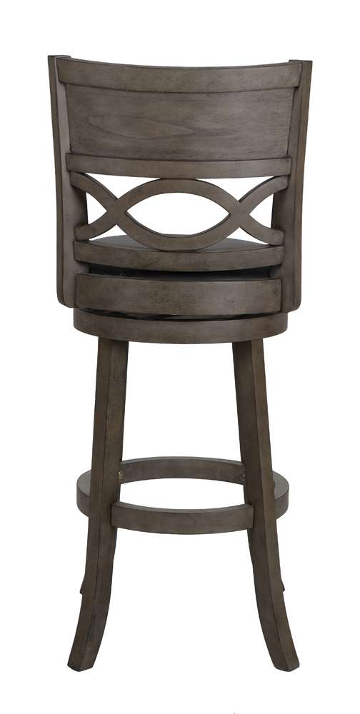 New Classic Furniture - Manchester 29in Bar Stool-Ant Gray With Pu Seat - S1128-BS-PG veiw 2