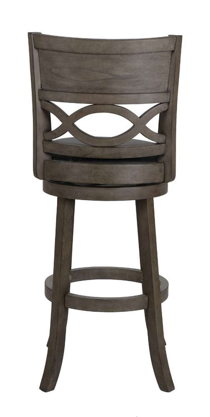 New Classic Furniture - Manchester 29in Bar Stool-Ant Gray With Pu Seat - S1128-BS-PG veiw 2