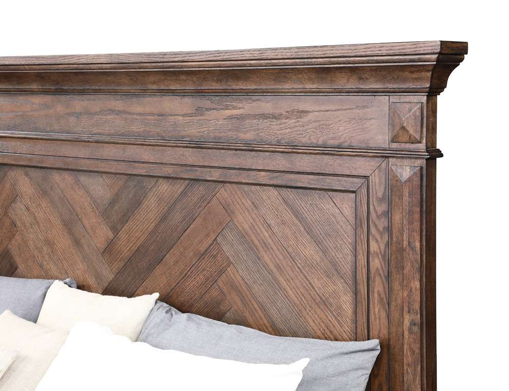 New Classic Furniture - Mar Vista 60in Western King Bed-Walnut - 00-658-200 veiw 3