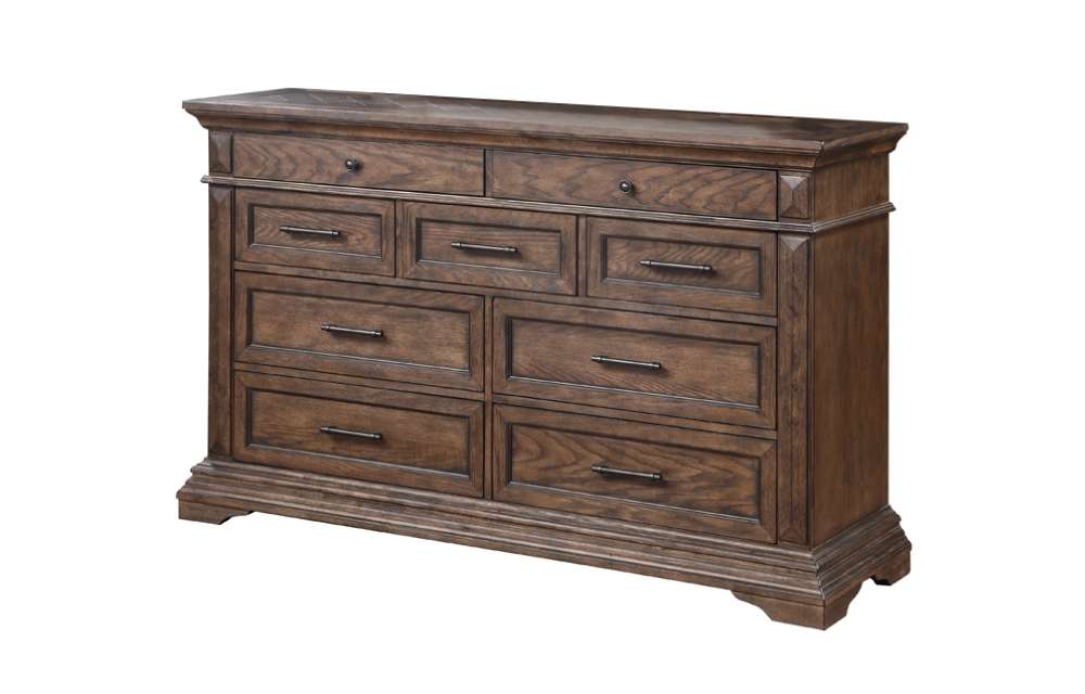 New Classic Furniture - Mar Vista Dresser-Walnut - B658-050 veiw 1