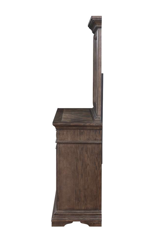 New Classic Furniture - Mar Vista Mirror-Walnut - B658-060 veiw 2