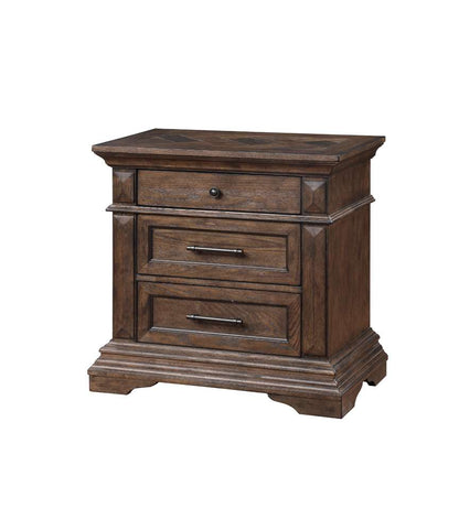 New Classic Furniture - Mar Vista Nightstand-Walnut - B658-040 veiw 1