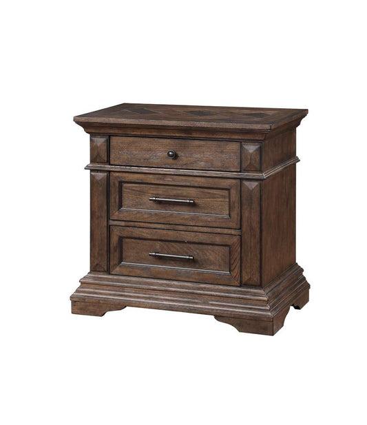 New Classic Furniture - Mar Vista Nightstand-Walnut - B658-040 veiw 1