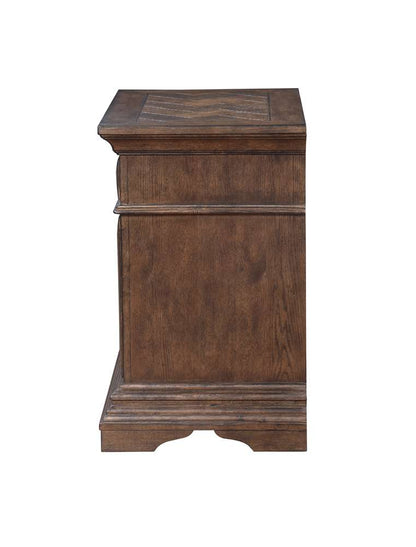 New Classic Furniture - Mar Vista Nightstand-Walnut - B658-040 veiw 2