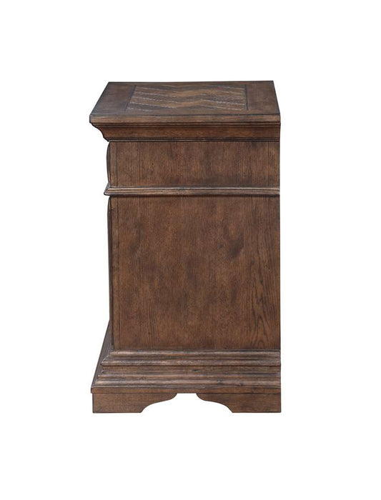 New Classic Furniture - Mar Vista Nightstand-Walnut - B658-040 veiw 2