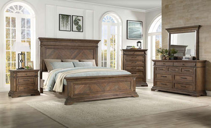 New Classic Furniture - Mar Vista Nightstand-Walnut - B658-040 veiw 5