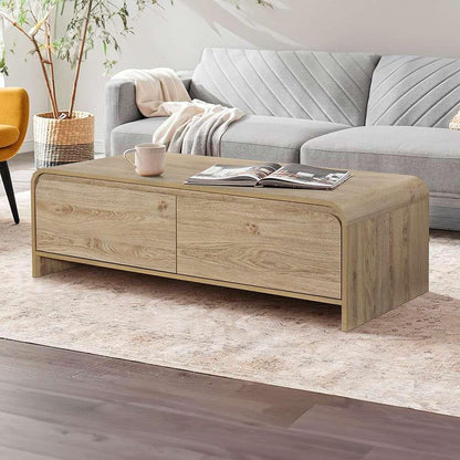 New Classic Furniture - Mara Cocktail Table-Natural - T3518N-10 veiw 1