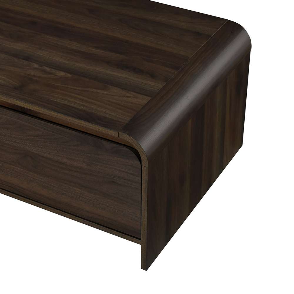 New Classic Furniture - Mara Cocktail Table-Walnut - T3518W-10 veiw 2