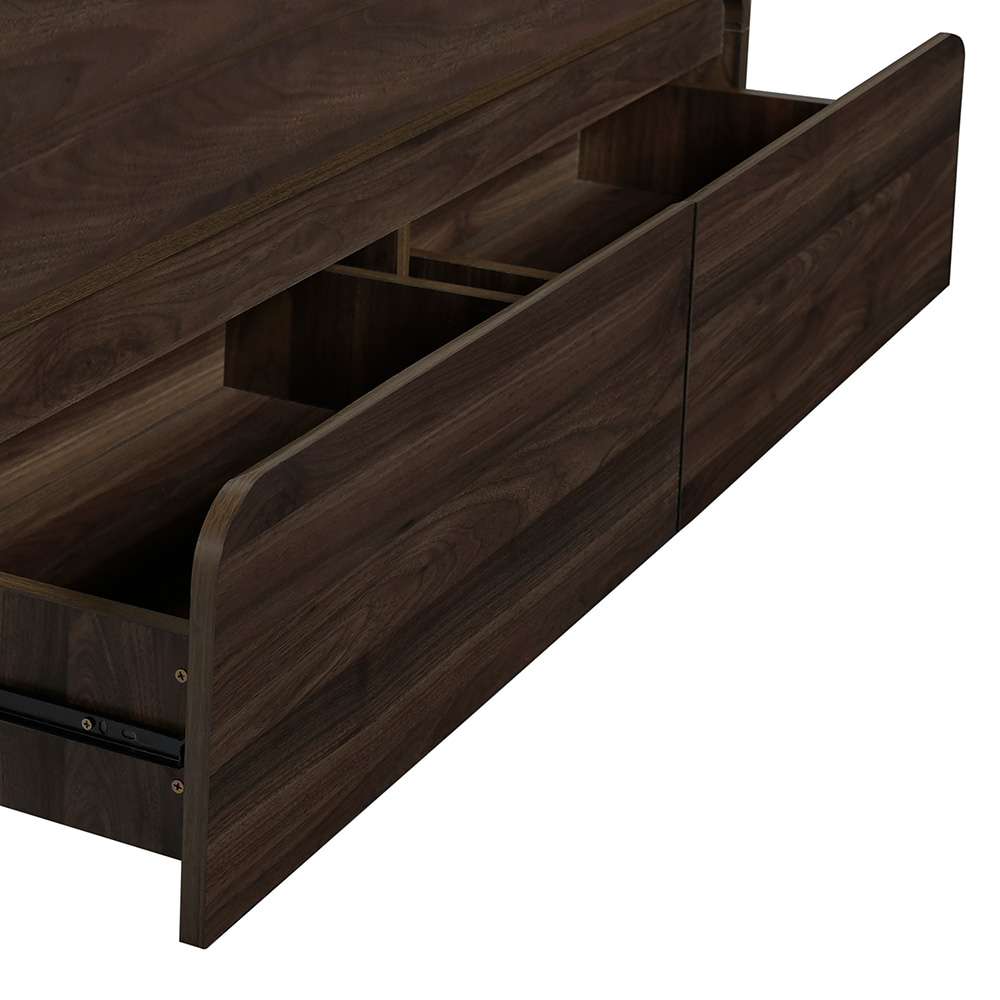 New Classic Furniture - Mara Cocktail Table-Walnut - T3518W-10 veiw 8