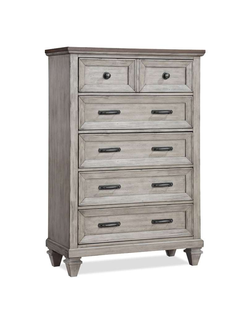 New Classic Furniture - Mariana Chest-Vintage Creme - B2114-070 veiw 2