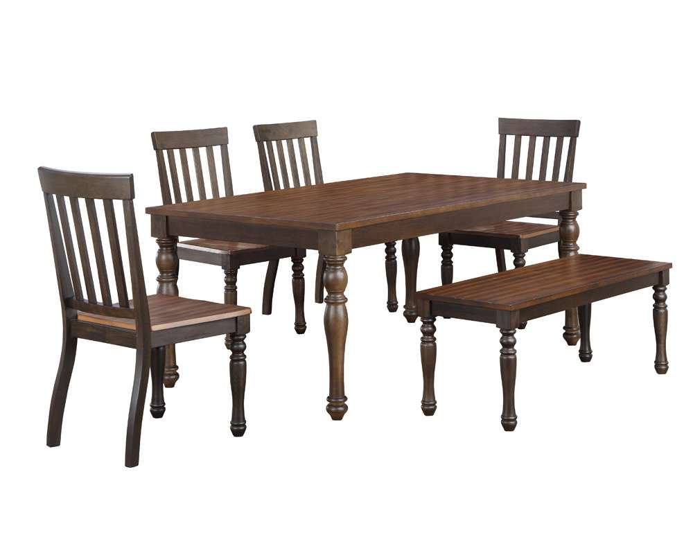 New Classic Furniture - Marley Dining Bench - D1010-25 veiw 2