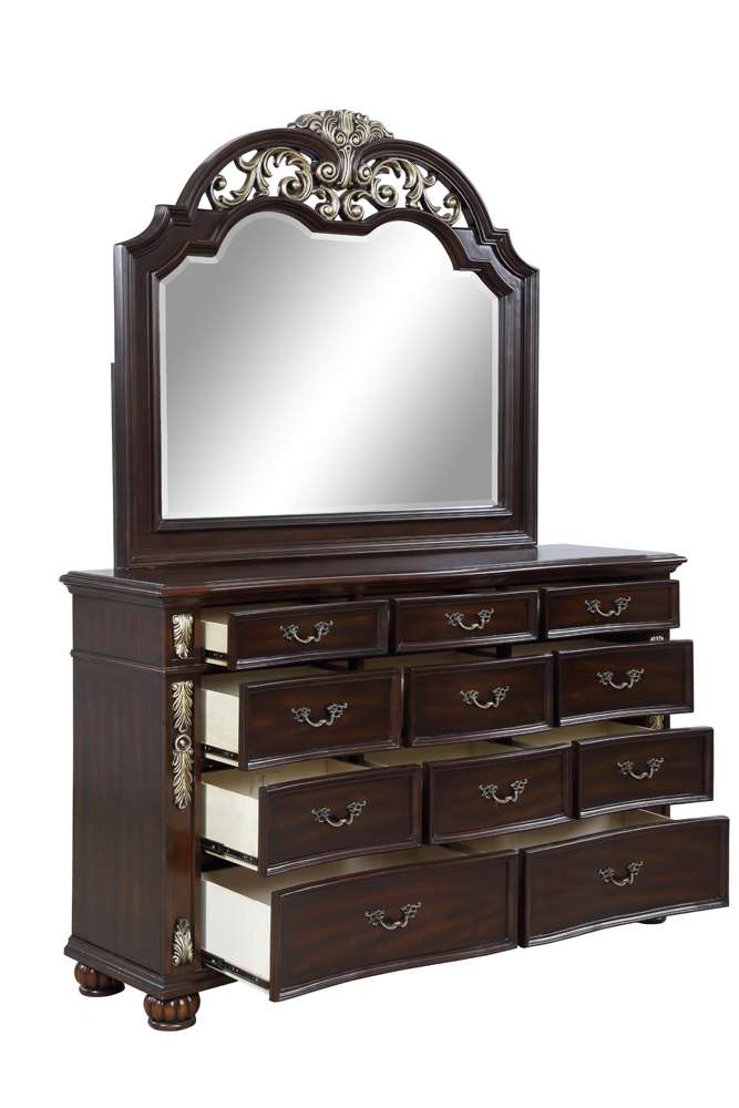 New Classic Furniture - Maximus Mirror-Madeira - B1754-060 veiw 3