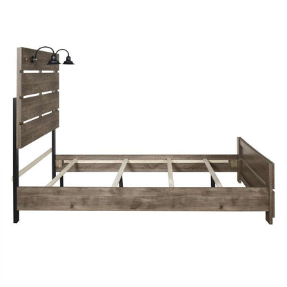 New Classic Furniture - Misty Lodge - 3/3 Twin Bed - Greige - 00-6303-500 veiw 3