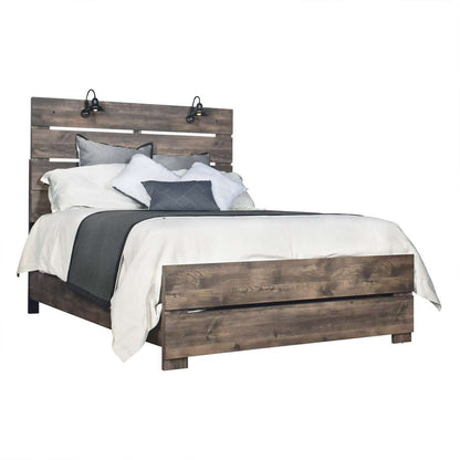 New Classic Furniture - Misty Lodge - 4/6 Full Bed - Greige - 00-6303-400 veiw 2