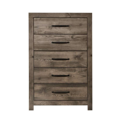 New Classic Furniture - Misty Lodge Chest- Greige - B6303-070 veiw 3