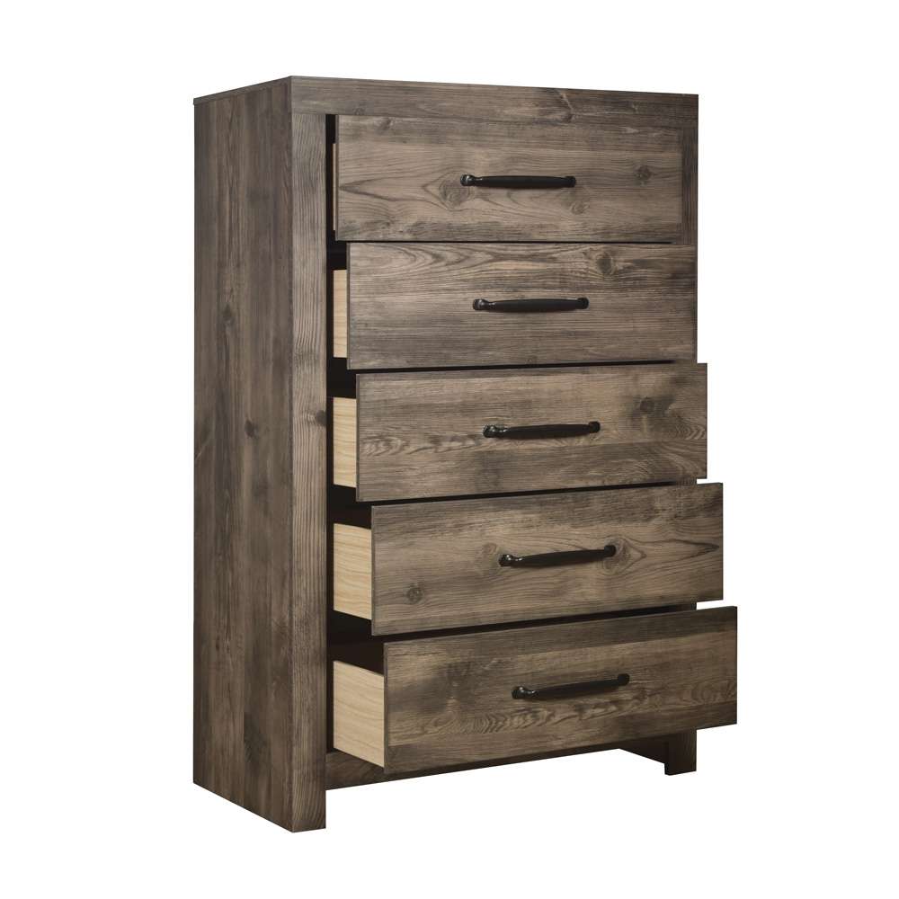 New Classic Furniture - Misty Lodge Chest- Greige - B6303-070 veiw 5