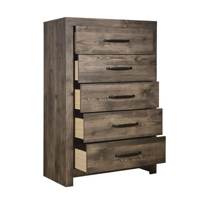 New Classic Furniture - Misty Lodge Chest- Greige - B6303-070 veiw 5