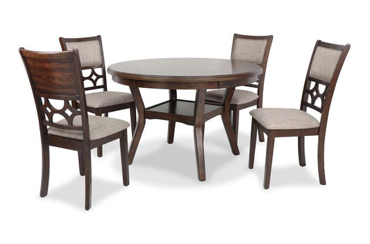New Classic Furniture - Mitchell 5 Pc Dining Set-Cherry - D1763-50S-CHY view 1