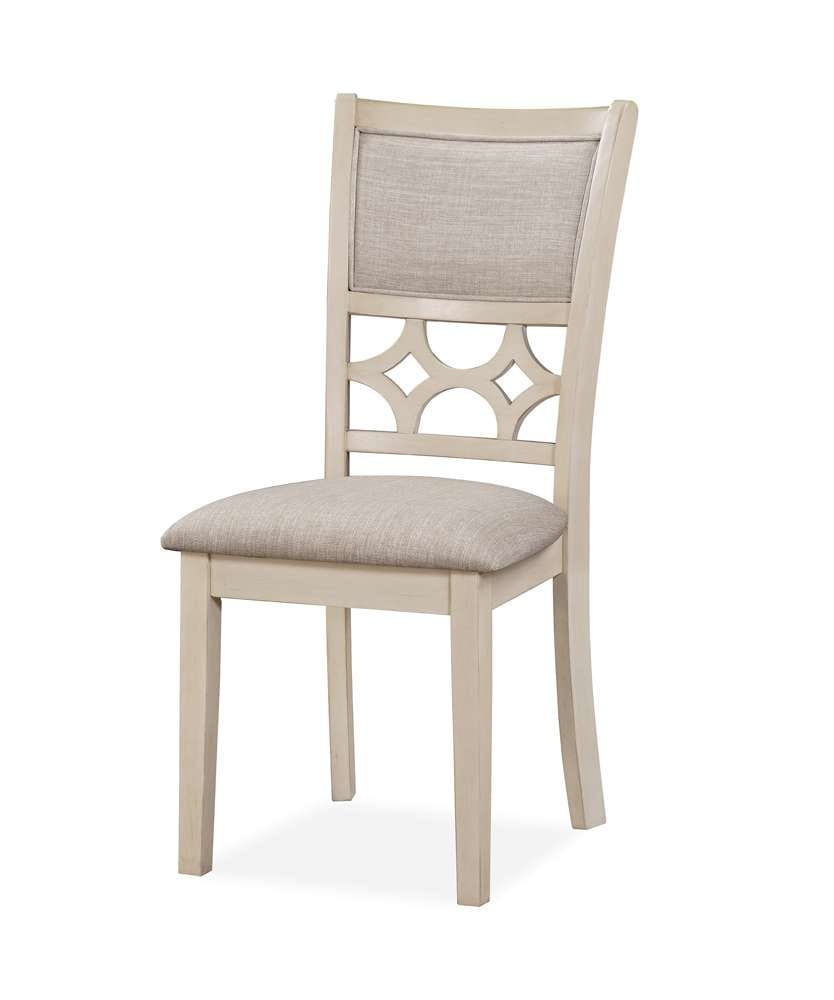 New Classic Furniture - Mitchell 5 Pc Dining Set-Two Tone Bisque/Brown - D1763-50S-BSQ view 3