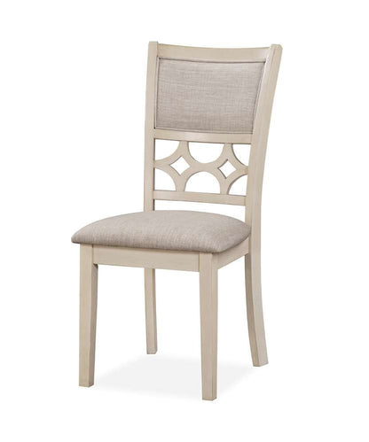 New Classic Furniture - Mitchell 5 Pc Dining Set-Two Tone Bisque/Brown - D1763-50S-BSQ view 3