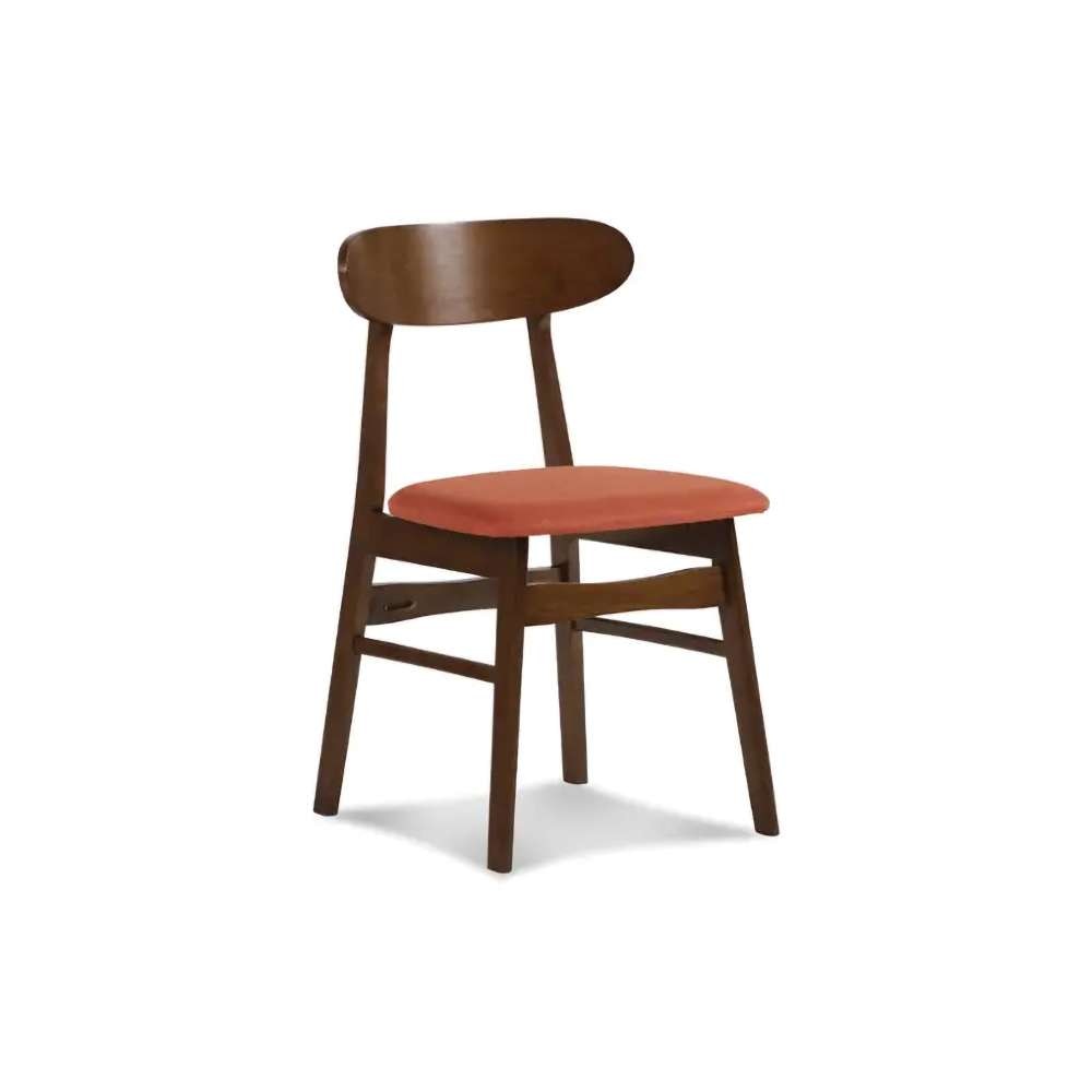 New Classic Furniture - Morocco Dining Chair With Orange Seat Cushion (Set of 2) - D331-20-ORG veiw 1