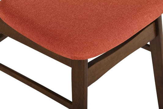New Classic Furniture - Morocco Dining Chair With Orange Seat Cushion (Set of 2) - D331-20-ORG veiw 2