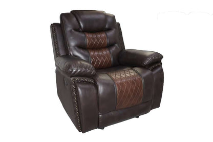 New Classic Furniture - Nikko Glider Recliner-Brown - U7005-13-BRN veiw 2