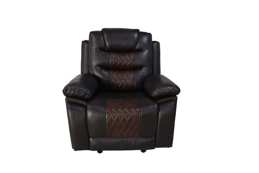 New Classic Furniture - Nikko Glider Recliner W/Pwr Fr-Brown - U7005-13P1-BRN veiw 2